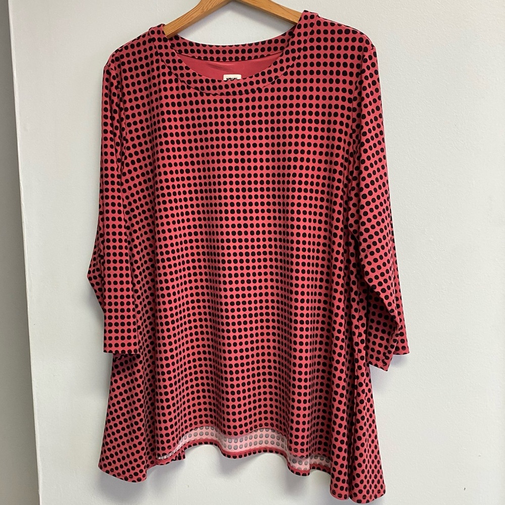 ANN KLEIN TOP - 2X - Picture 7 of 10